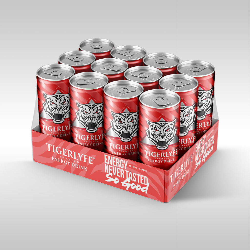 TIGERLYFE™  ENERGY DRINK ORIGINAL - 12 PACK